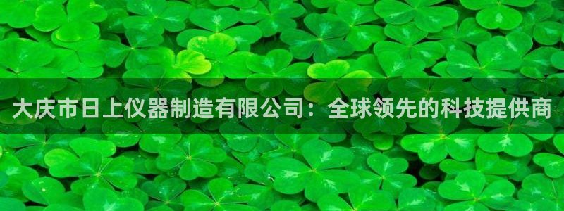 恒行2吴74OOO5：大庆市日上仪器制造有限公司：全球领先的