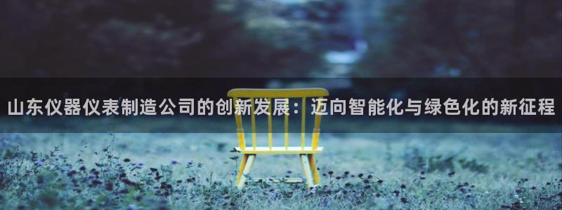 恒行开户娱乐赞议6ll5l：山东仪器仪表制造公司的创新发展：