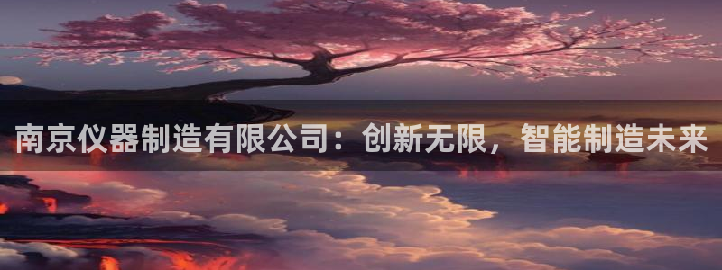 恒行娱乐掌74ooo5呀蚕：南京仪器制造有限公司：创新无限，
