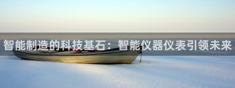 恒行娱乐周74OOO5：智能制造的科技基石：智能仪器仪表引领