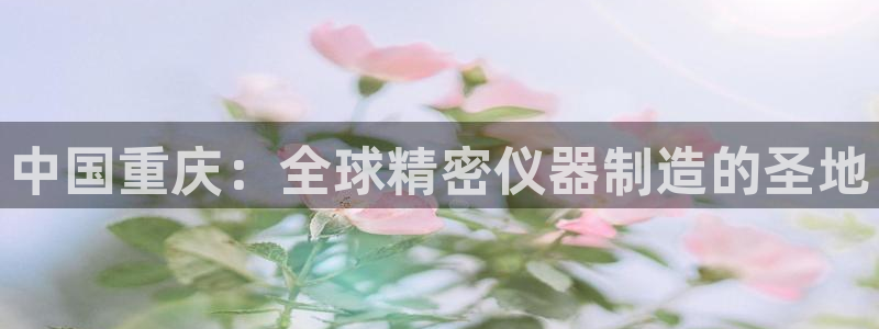 恒行娱乐蒋74OOO5：中国重庆：全球精密仪器制造的圣地