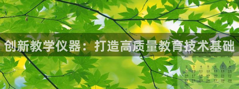 恒行娱乐蜗74ooo5指磁：创新教学仪器：打造高质量教育技术
